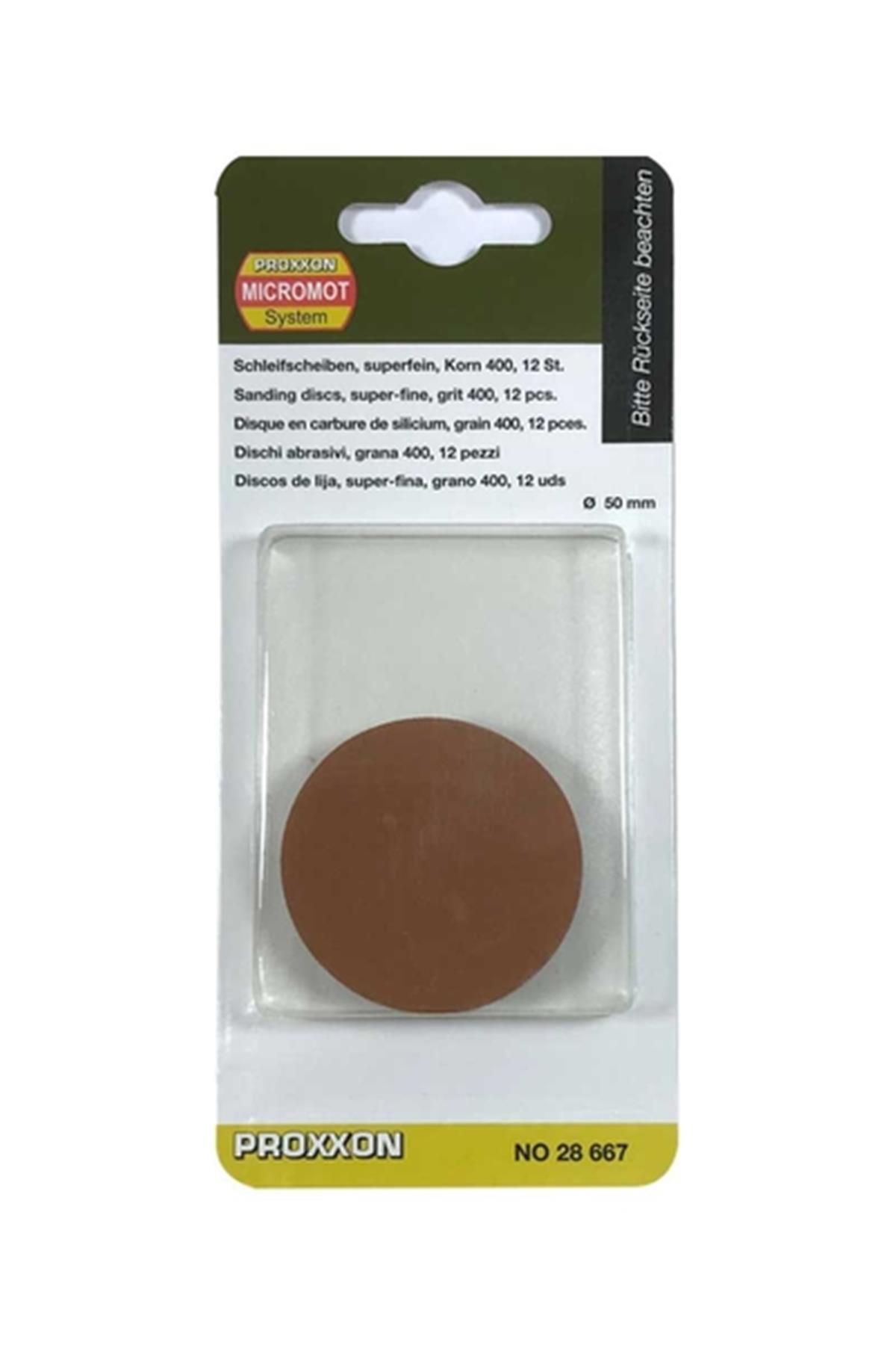 Proxxon 28667 WP/E İçin 400 Kum Zımpara 12'li