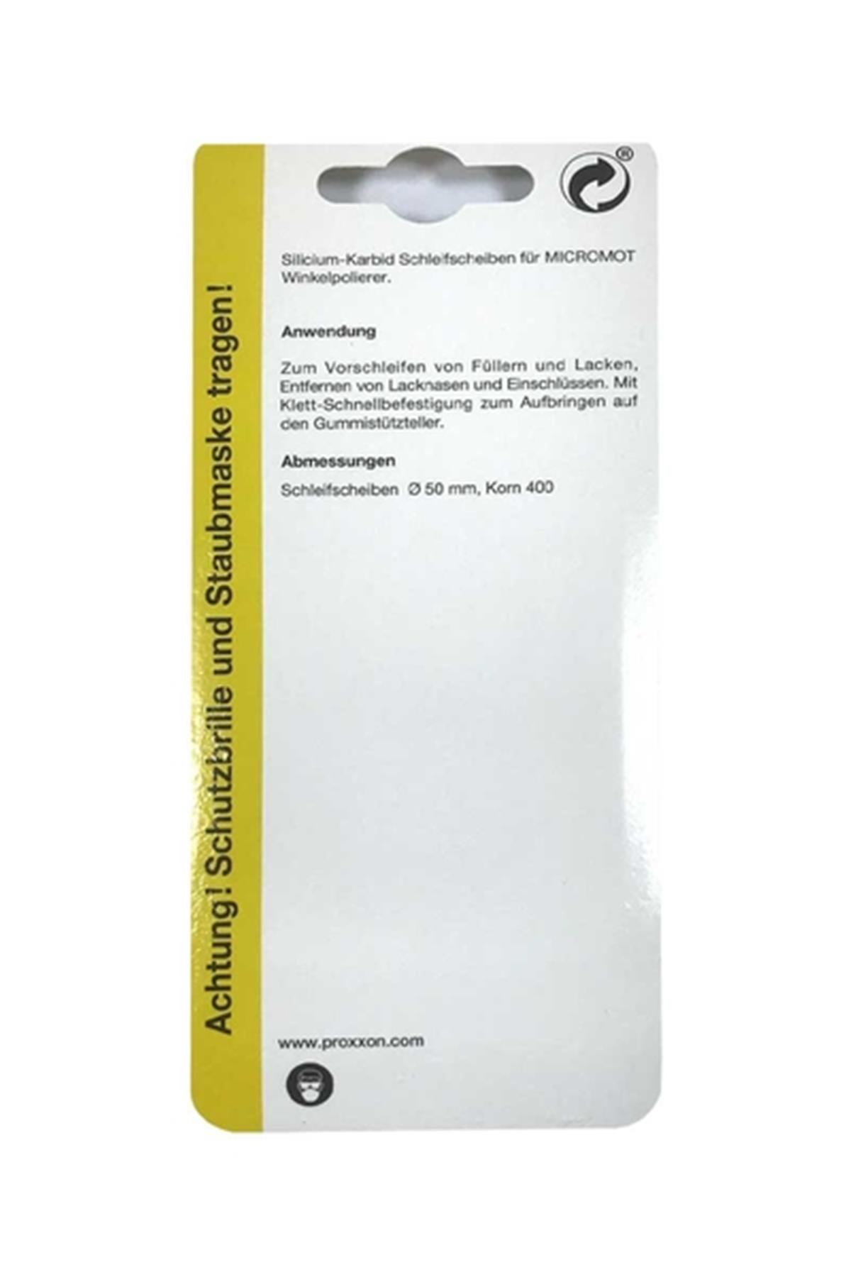 Proxxon 28667 WP/E İçin 400 Kum Zımpara 12'li