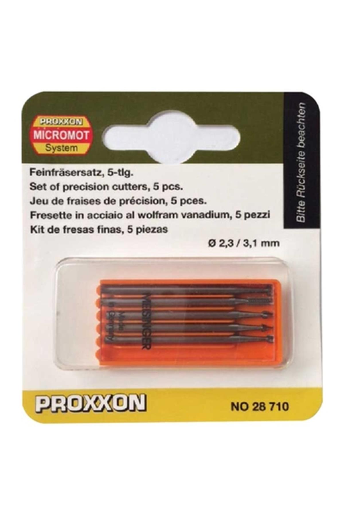 Proxxon 28710 Freze Uçları 5'li