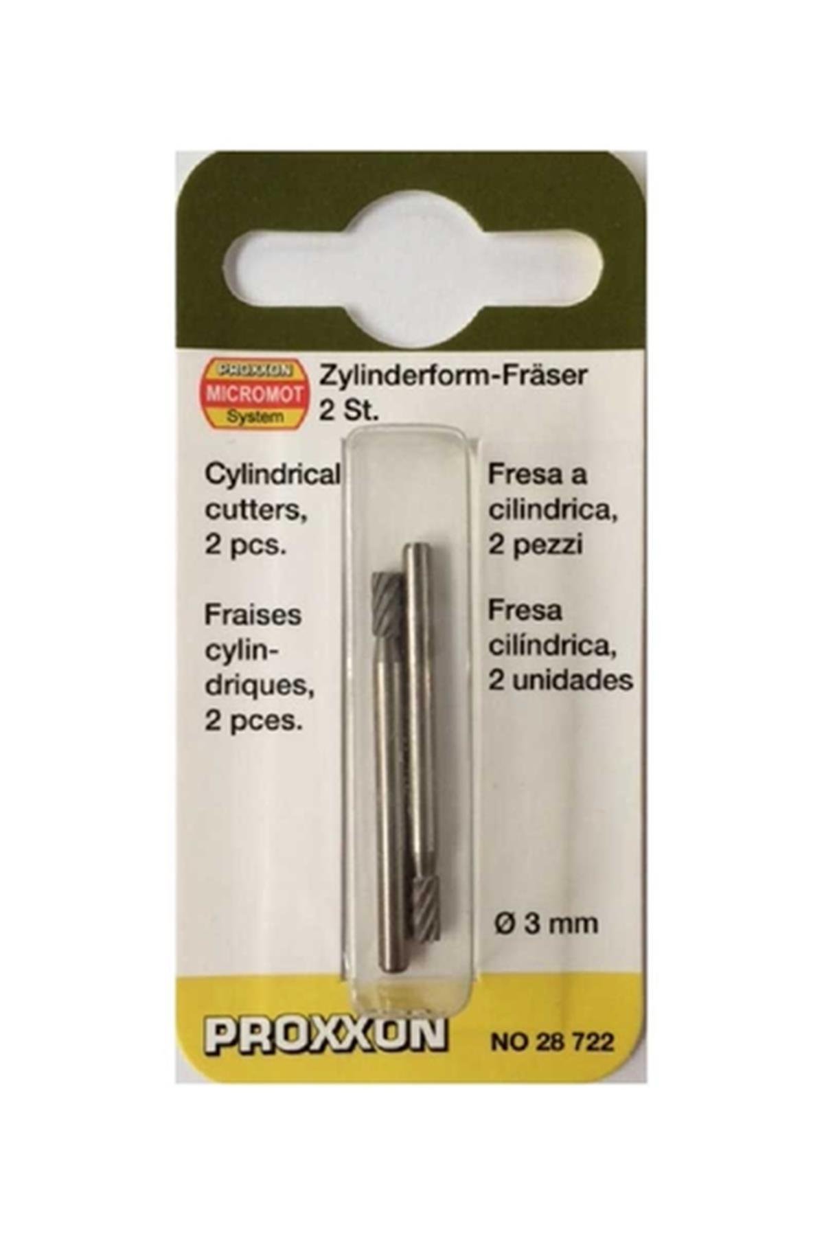 Proxxon 28722 Freze Uçları 2'li