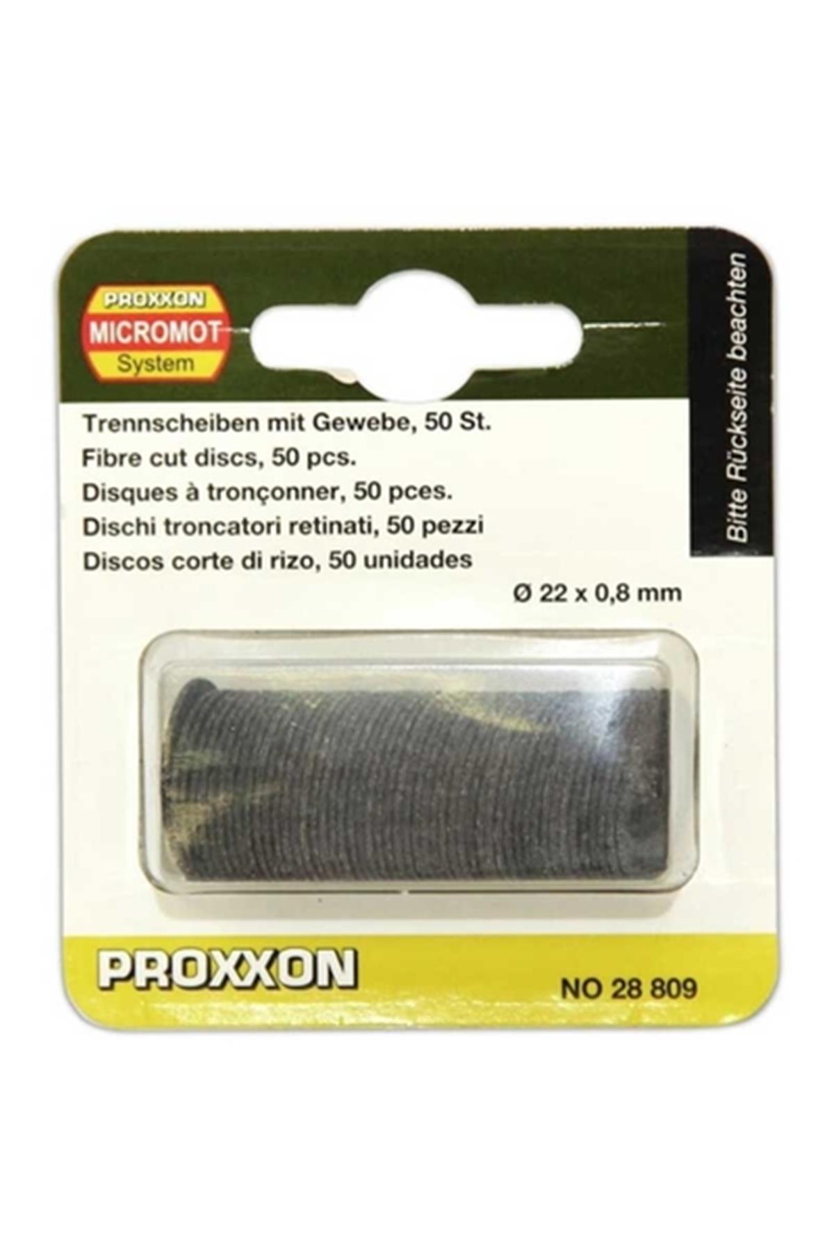 Proxxon 28809 Kesme Diskleri 22 mm 50'li