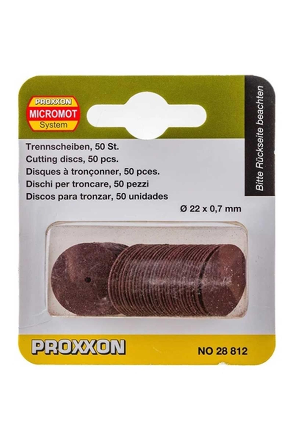 Proxxon 28812 İnce Kesici Disk 22 mm 50'li