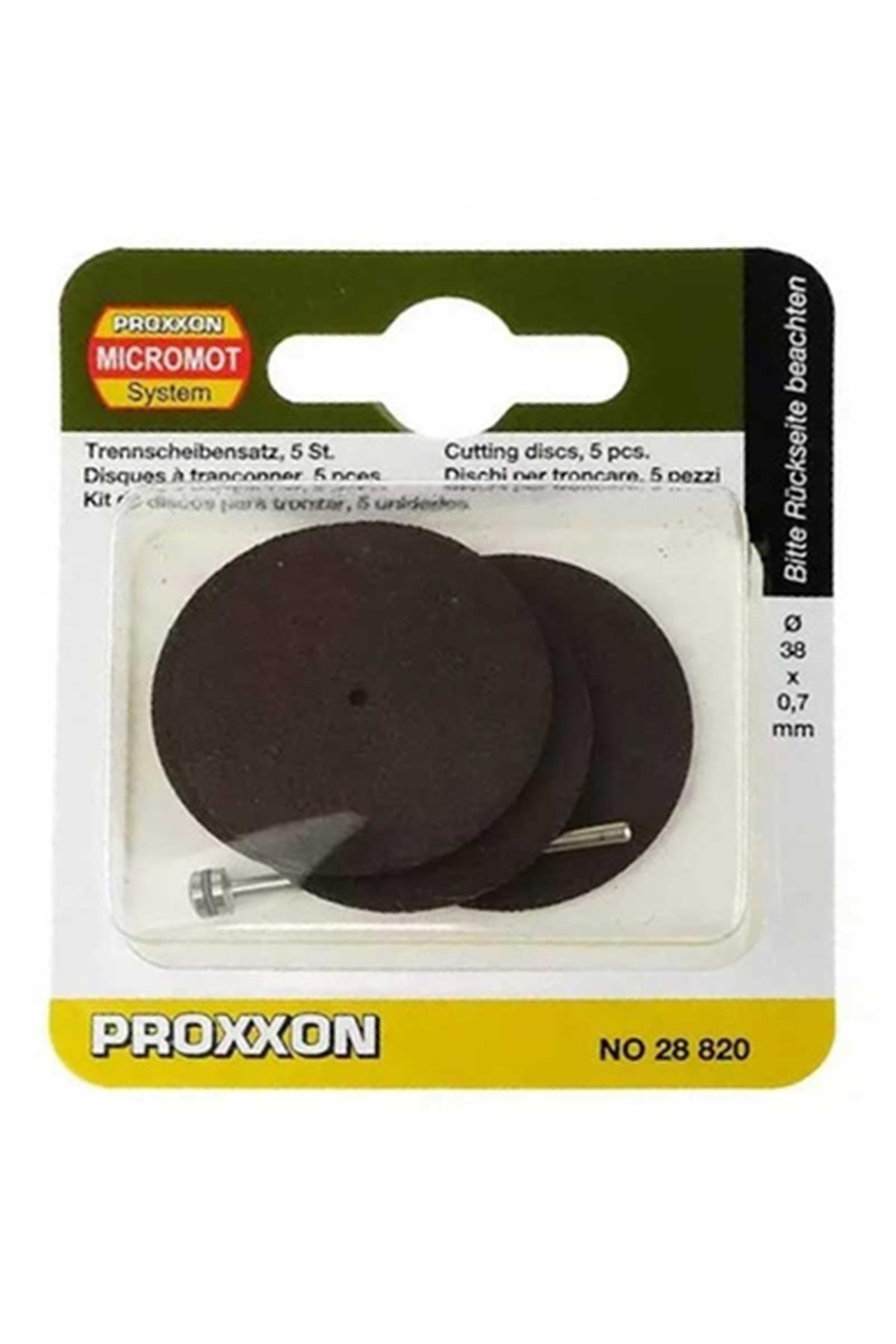 Proxxon 28820 İnce Kesici Disk 38 mm 5'li