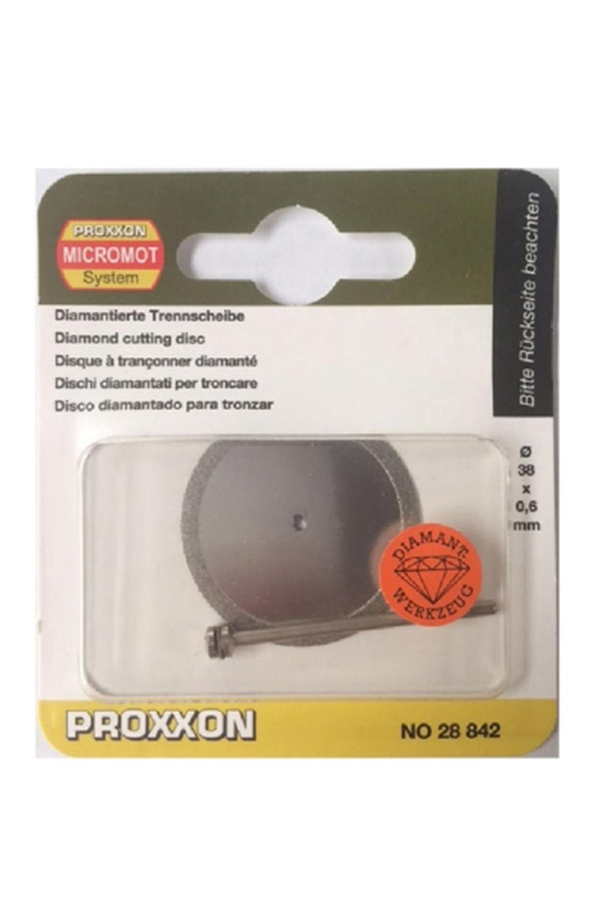 Proxxon 28842 Elmas Testere 3.8 mm