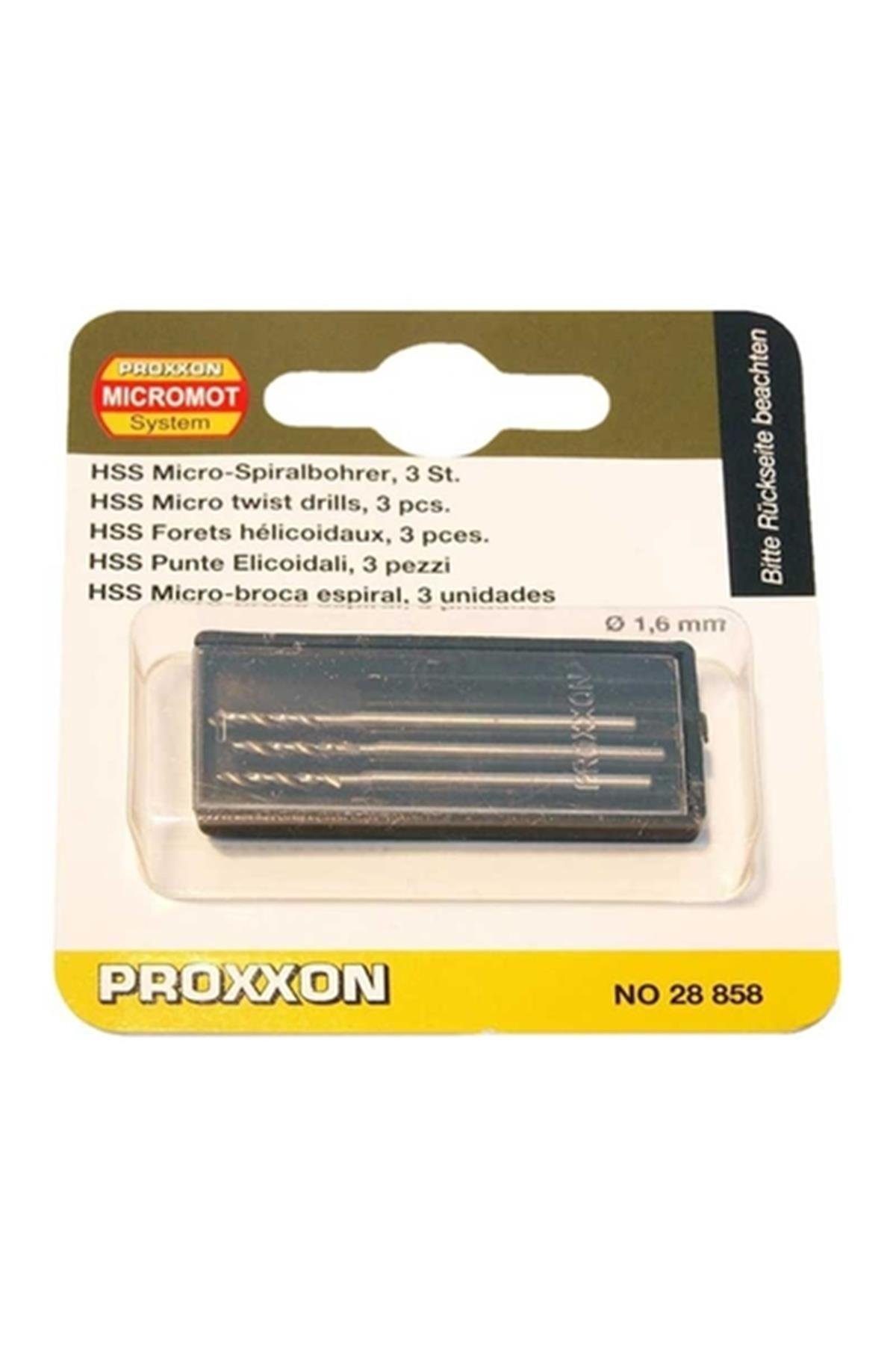 Proxxon 28858 HSS Matkap Ucu 1.6 mm 3'lü