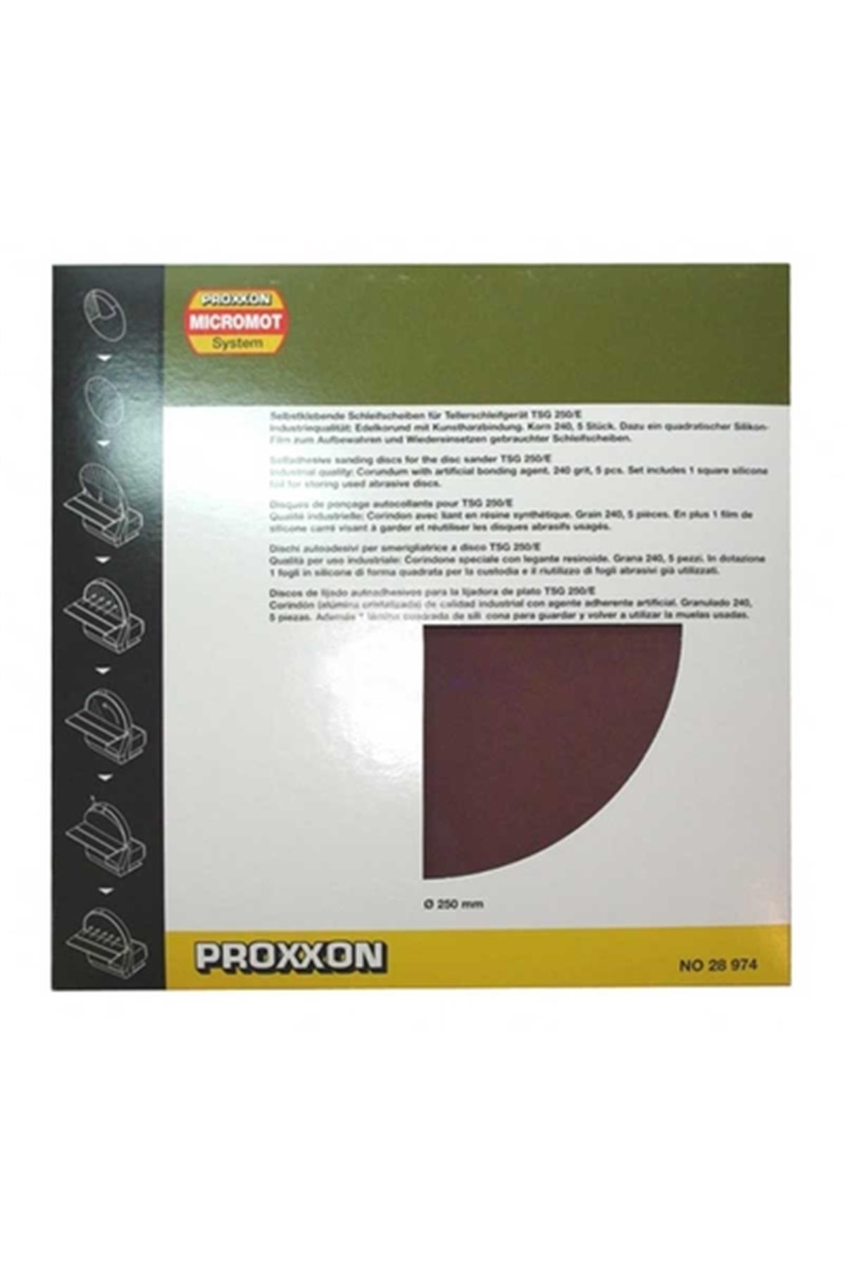 Proxxon 28974 TSG250/E İçin Zımpara 240 Kum 5'li