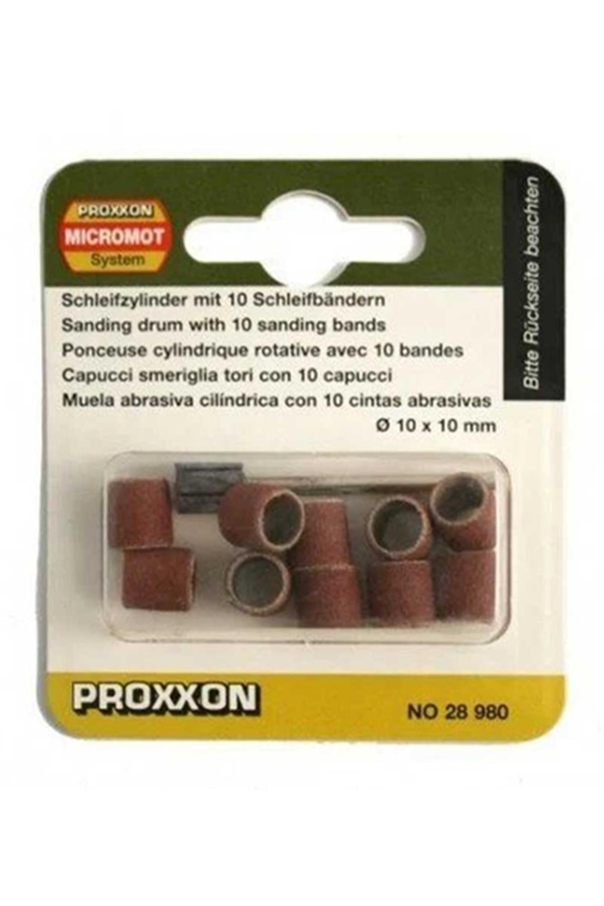 Proxxon 28980 Silindir Zımpara Pimli 150 Kum 10'lu