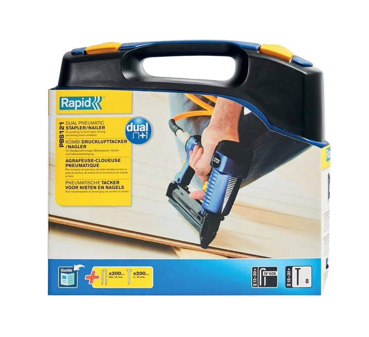 Rapid PBS121 Havalı Çivi ve Zımba Çakma Tabancası