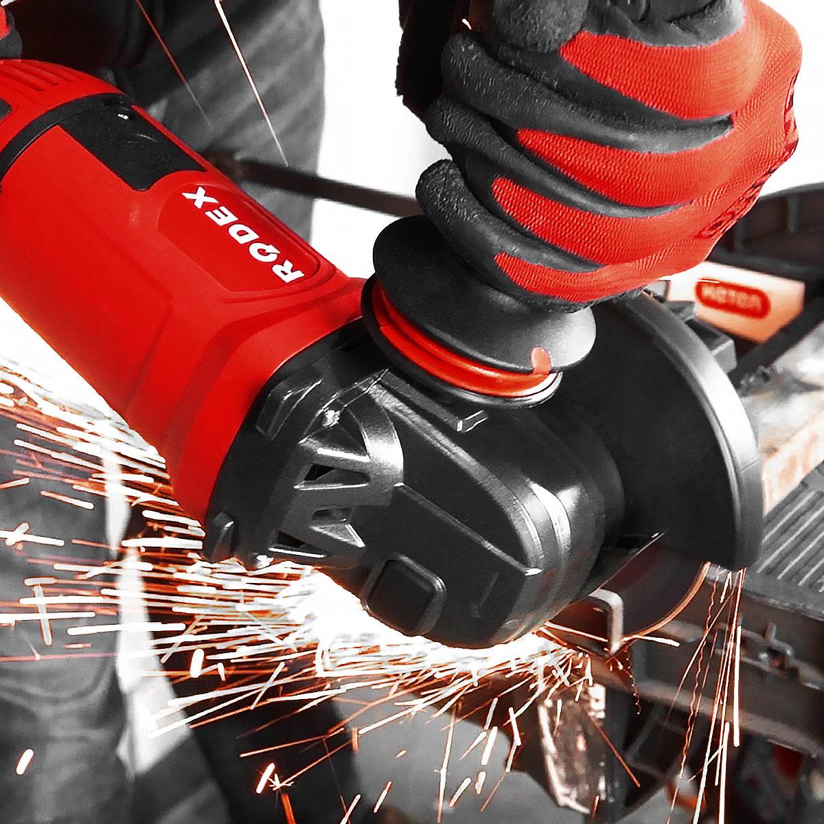 Rodex RDX1120 1200W 125 mm Avuç Taşlama