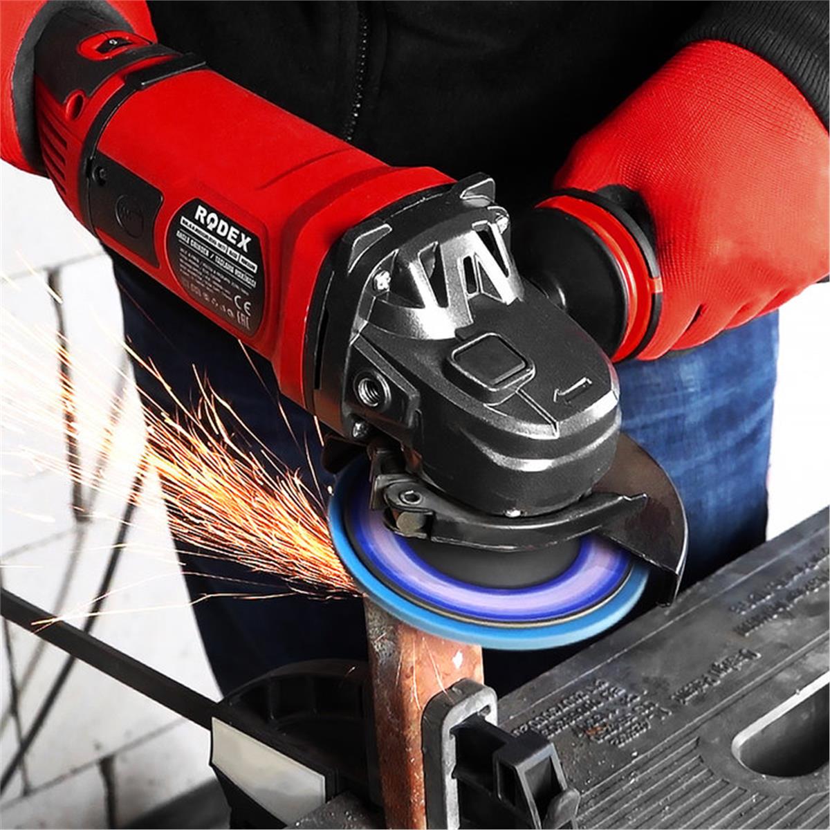 Rodex RDX1120 1200W 125 mm Avuç Taşlama