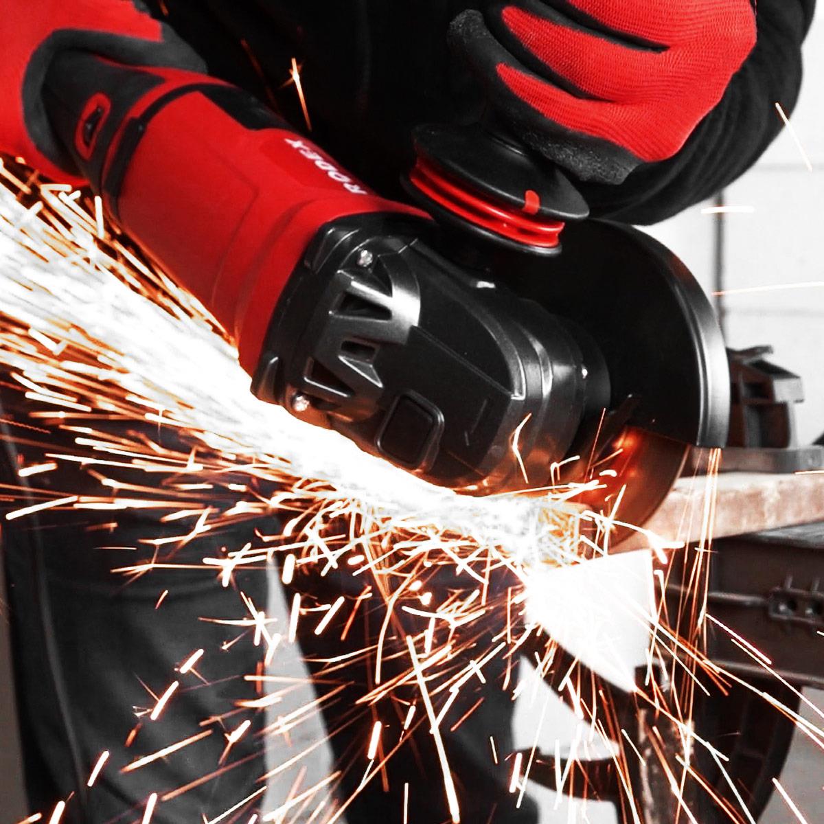 Rodex RDX1120 1200W 125 mm Avuç Taşlama