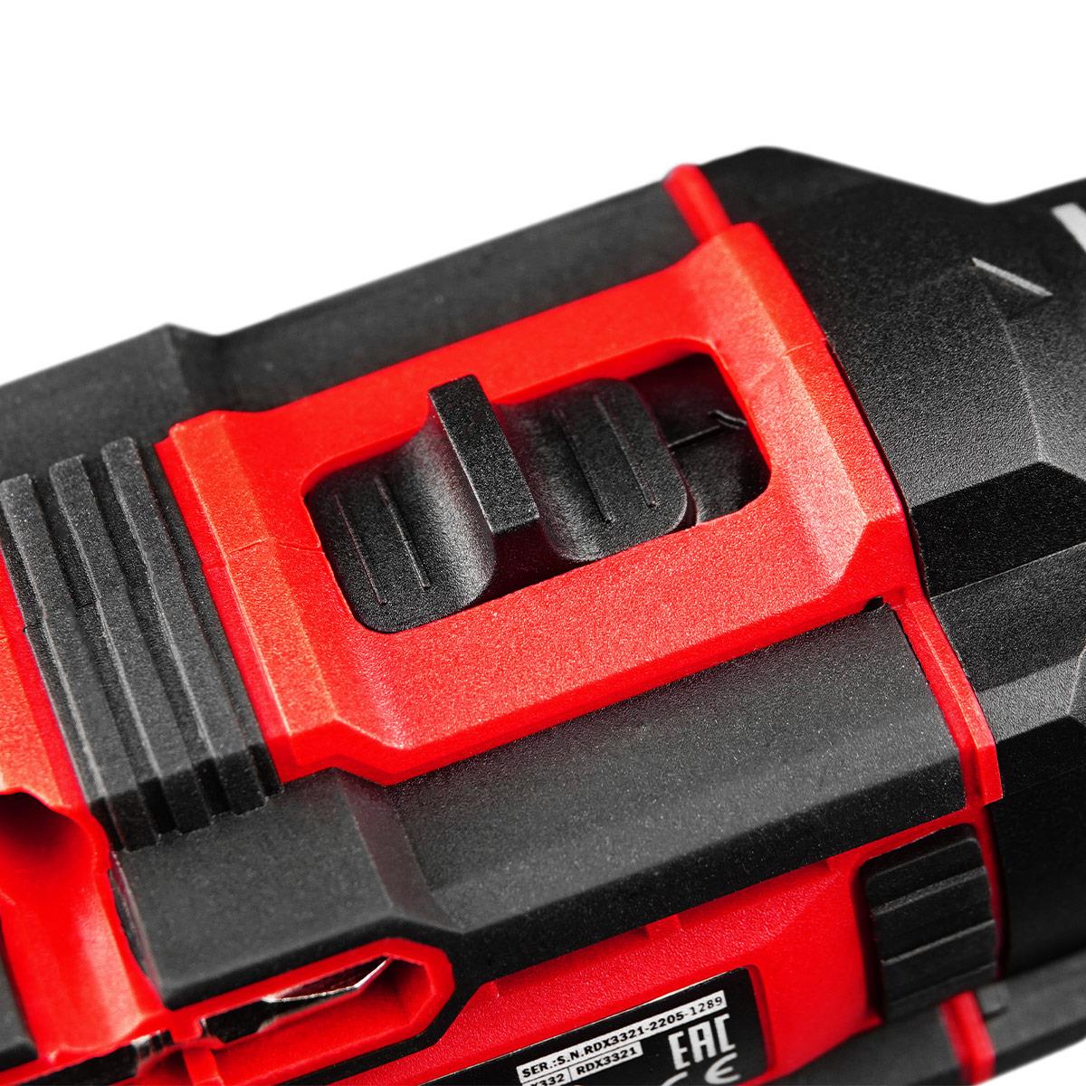 Rodex RDX3321 Akülü Vidalama ve Delme Makinesi 10 mm 0-350/0-1350RPM 2X Li-Ion 12V