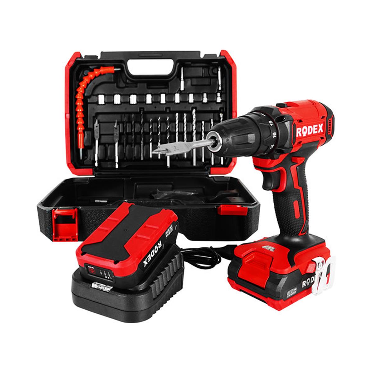 Rodex RDX3365A Şarjlı Vidalama 10 mm 18V/2.0Ah 