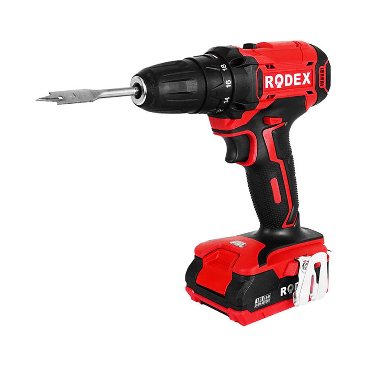Rodex RDX3365A Şarjlı Vidalama 10 mm 18V/2.0Ah 