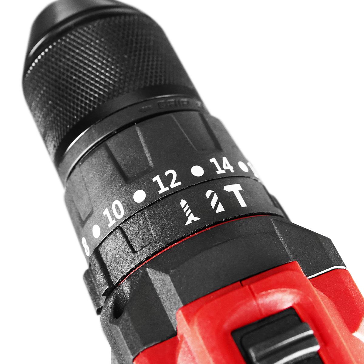 Rodex RDX3404 Akülü Matkap 13 mm 0-350/0-1350Rpm 45nm 2X Li-On 21V/2 2 Vites BMC Aksesuar