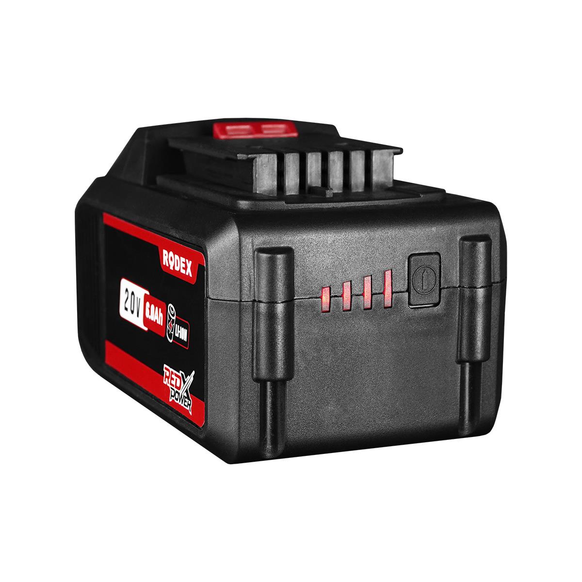 Rodex RPX2060 20V 6Ah Yedek Batarya