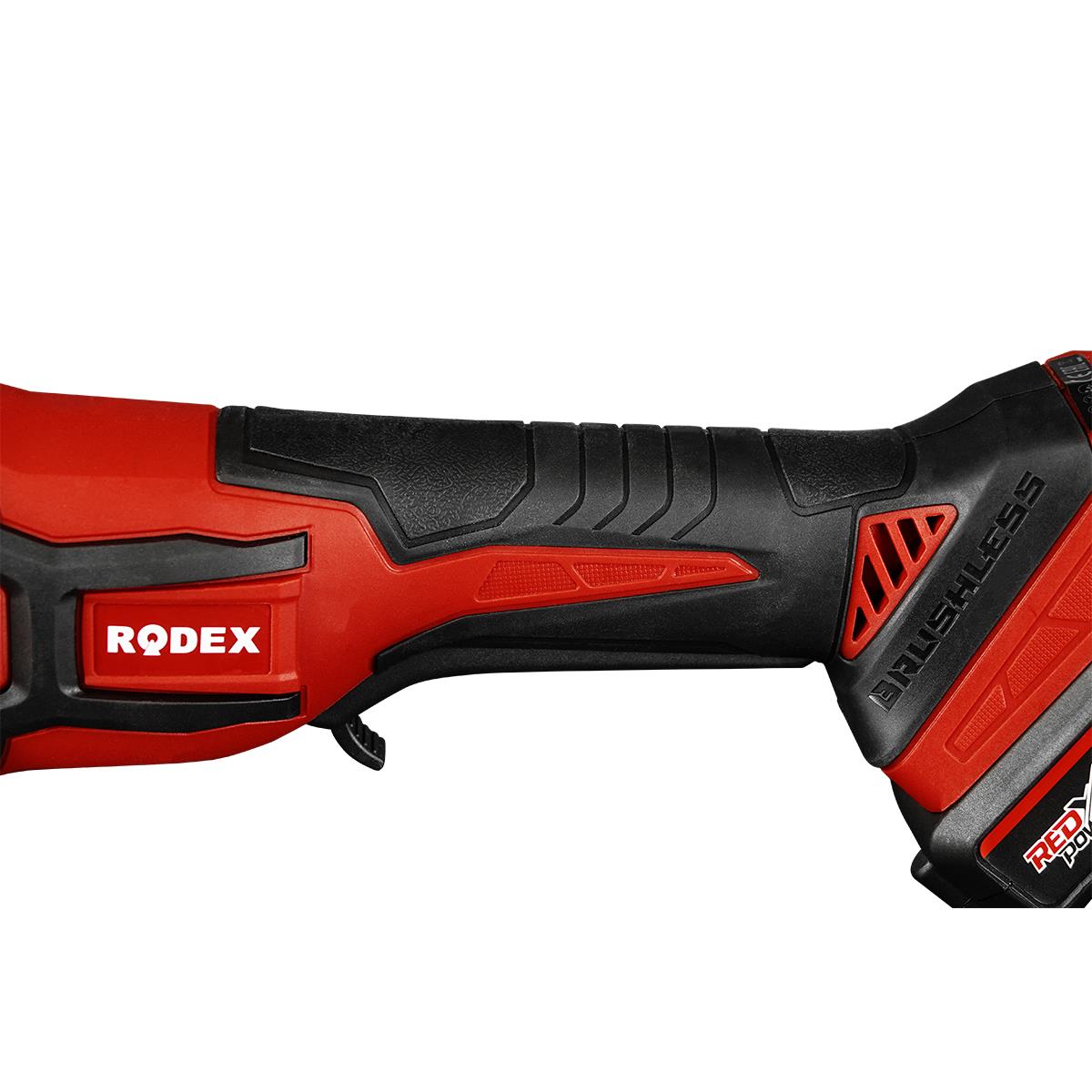 Rodex RPX2155 125 mm 850RPM 20V Avuç Taşlama (Solo)