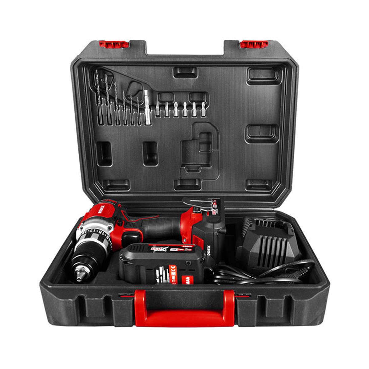 Rodex RPX2350F 13 mm 550-2000 RPM 20V Akülü Matkap 