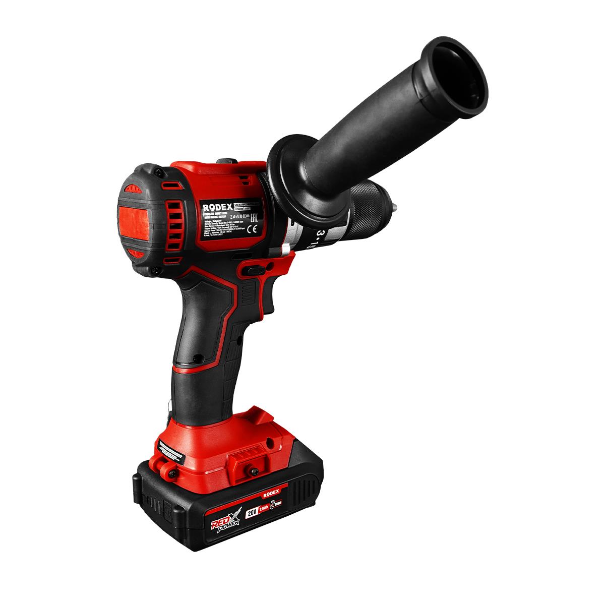 Rodex RPX2360F Akülü Darbeli Matkap