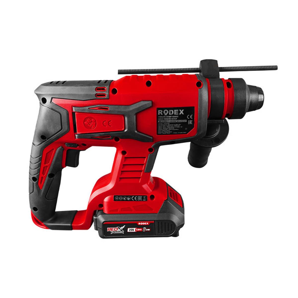 Rodex RPX2375 22 mm 0-1400 RPM Akülü Pnömatik Matkap 