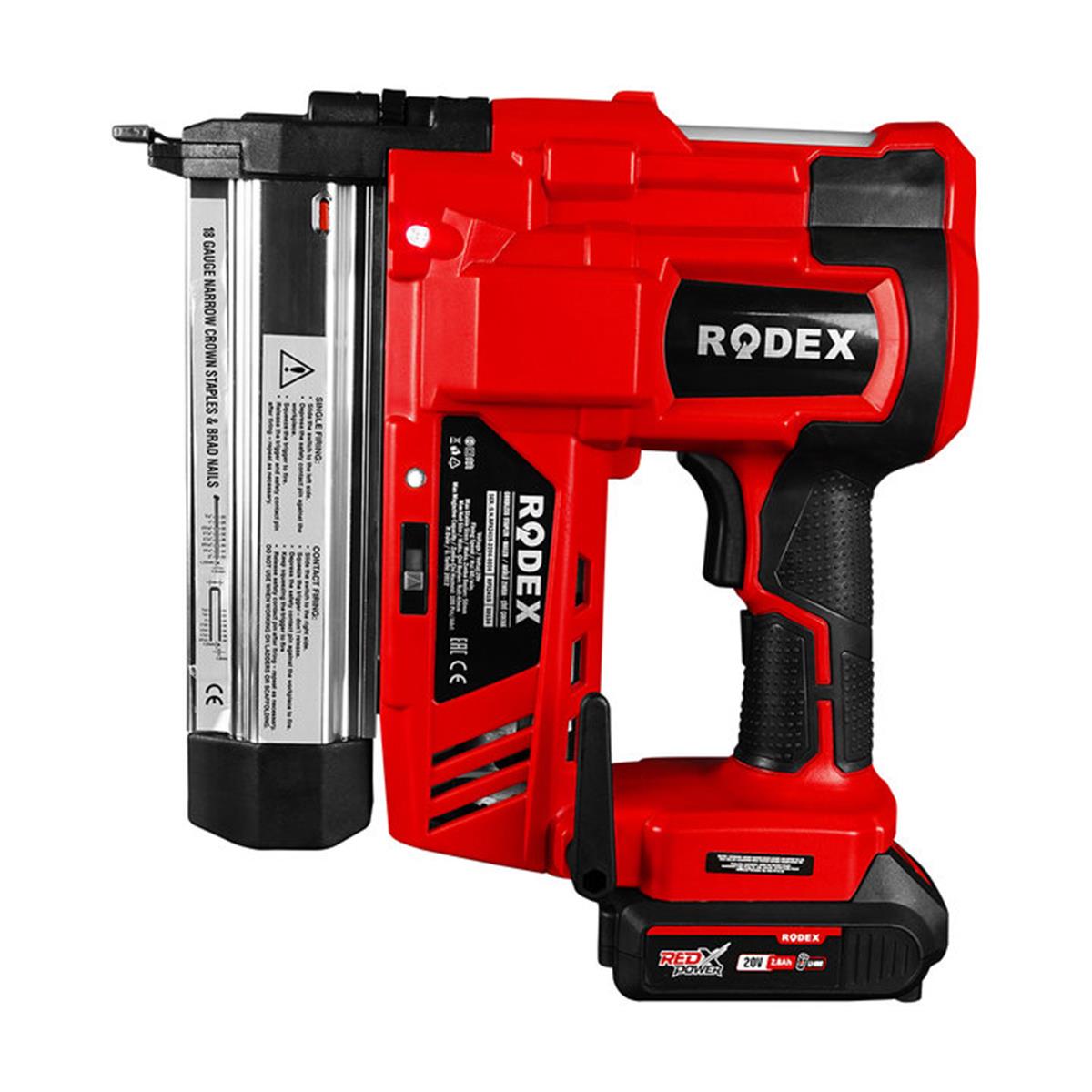 Rodex RPX2415 Akülü Zımba-Çivi Tabancası
