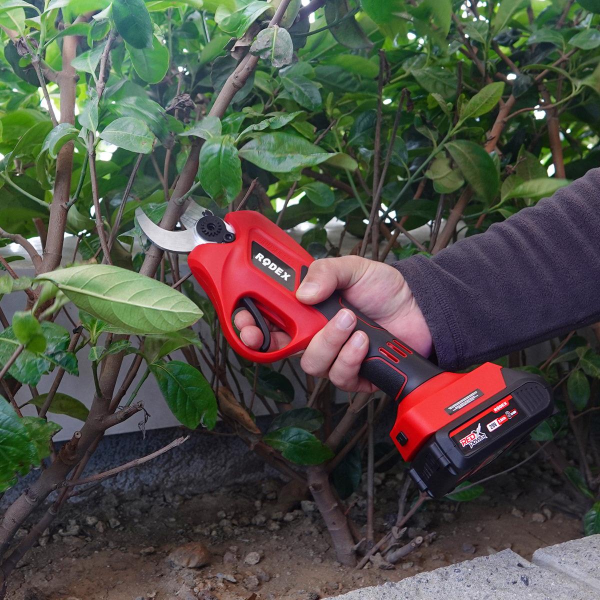 Rodex RPX2630 33 mm 20000SPM 55nm 20V Akülü Budama