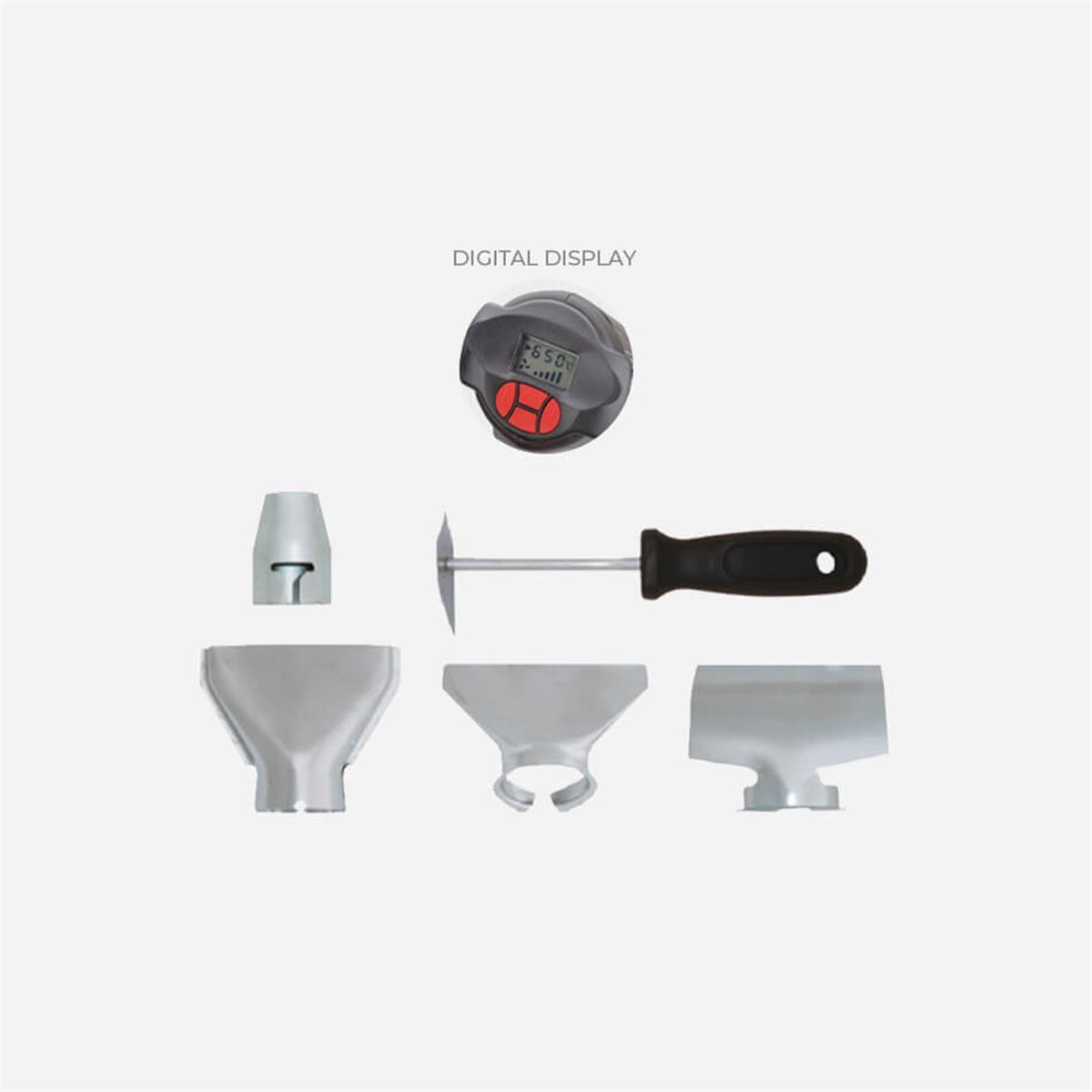 Rtrmax RTM305 Dijital Sıcak Hava Tabancası 2000W