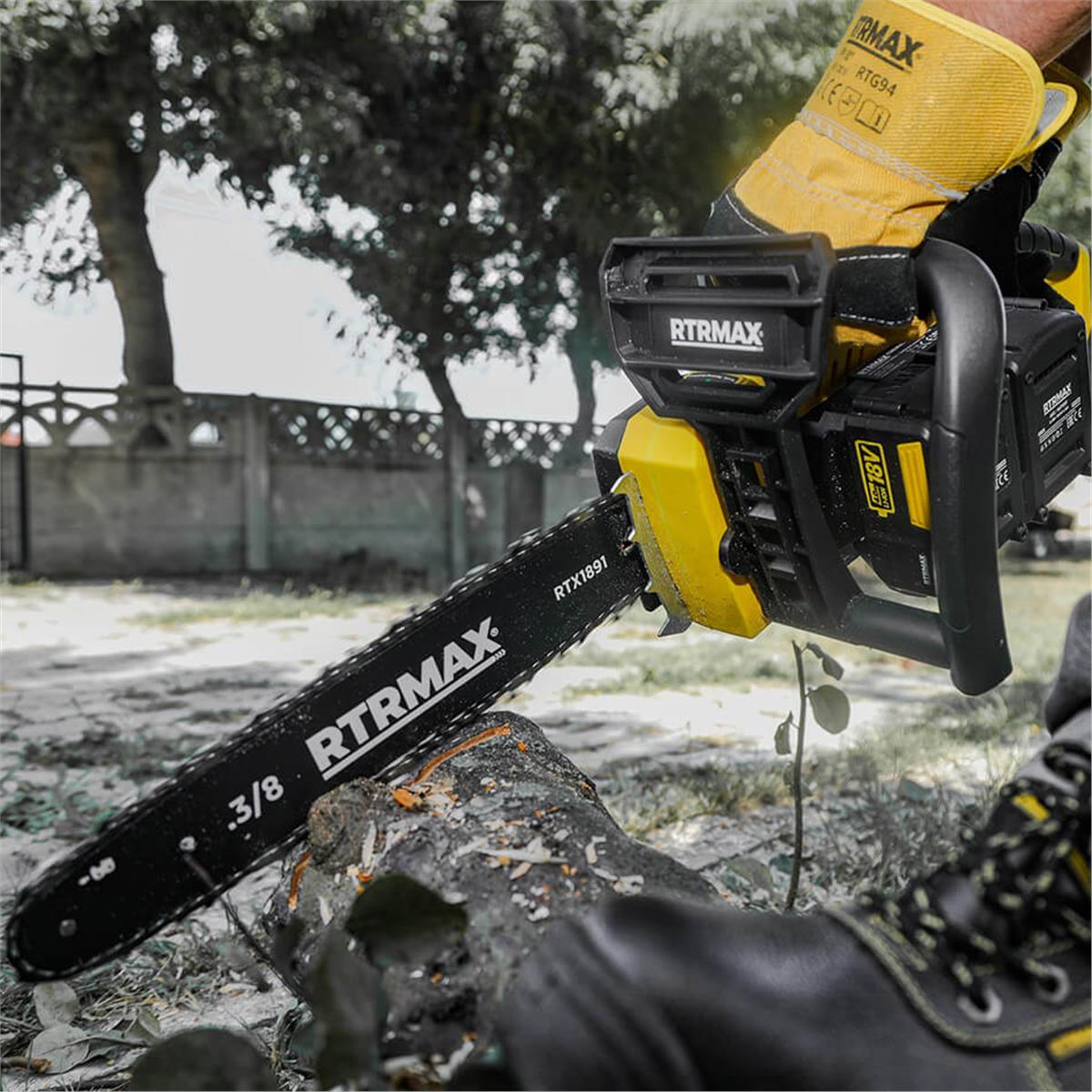 Rtrmax RTX1891B Akülü Ağaç Motoru 35Cm 36V (Solo)