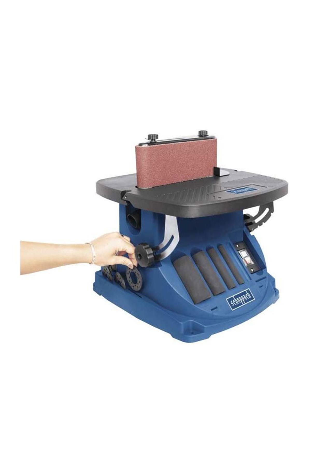 Scheppach OSM600 Salınımlı Bant & Silindir Zımpara Makinesi