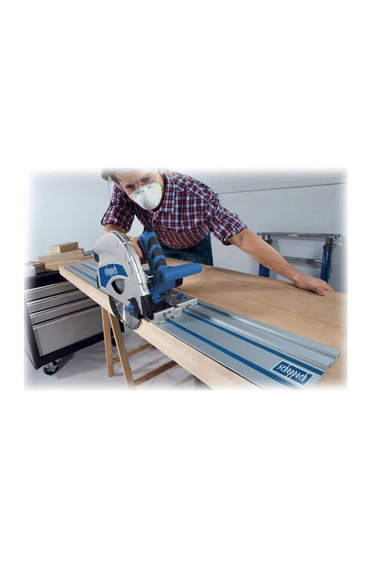 Scheppach PL55 Dalıcı Tip Testere + Kılavuz