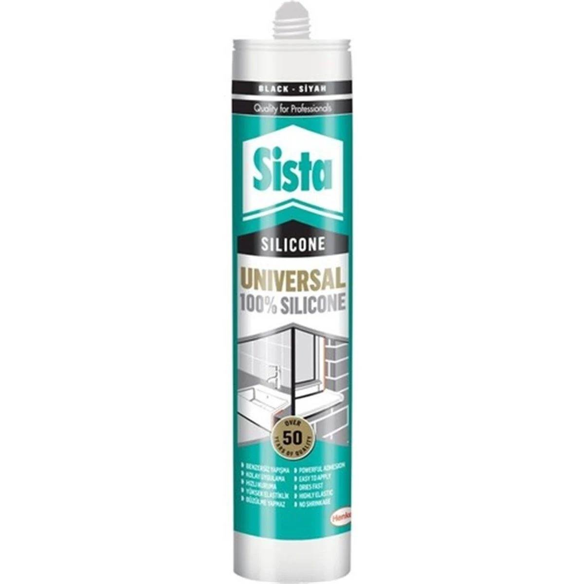 Sista Universal Silikon Siyah 310 ML