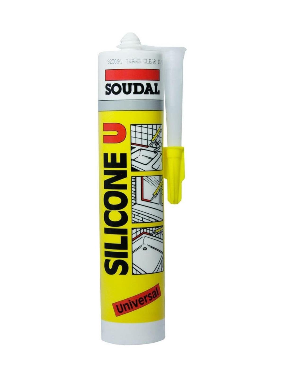 Soudal Beyaz Silikon 280 GR