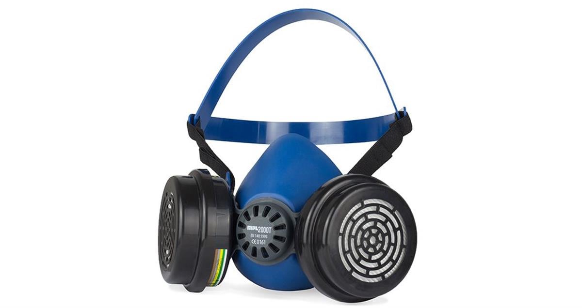 Starline 2000-T TPE Çift Filtreli Yarım Yüz Gaz Maskesi  