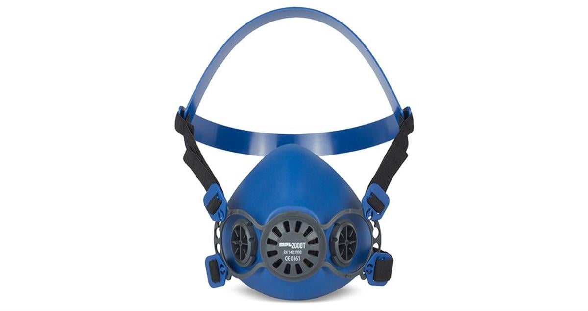 Starline 2000-T TPE Çift Filtreli Yarım Yüz Gaz Maskesi  