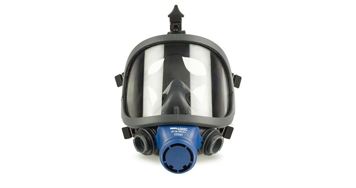 Starline 4000-C Çift Filtreli Tam Yüz Gaz Maskesi  