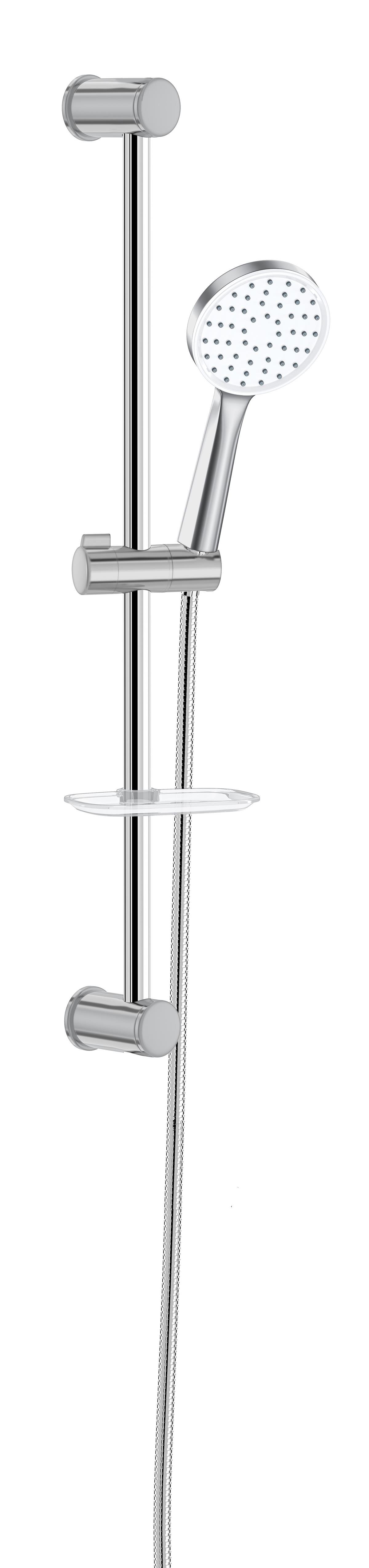 Valtemo Grando Mat Chrome Sliding Duş Seti