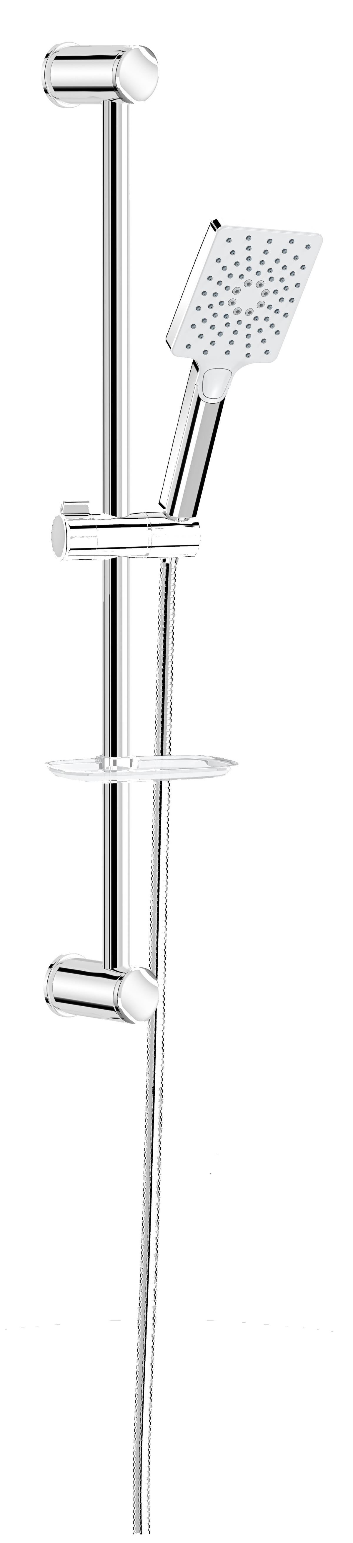 Valtemo Maxima Chrome Sliding Duş Seti