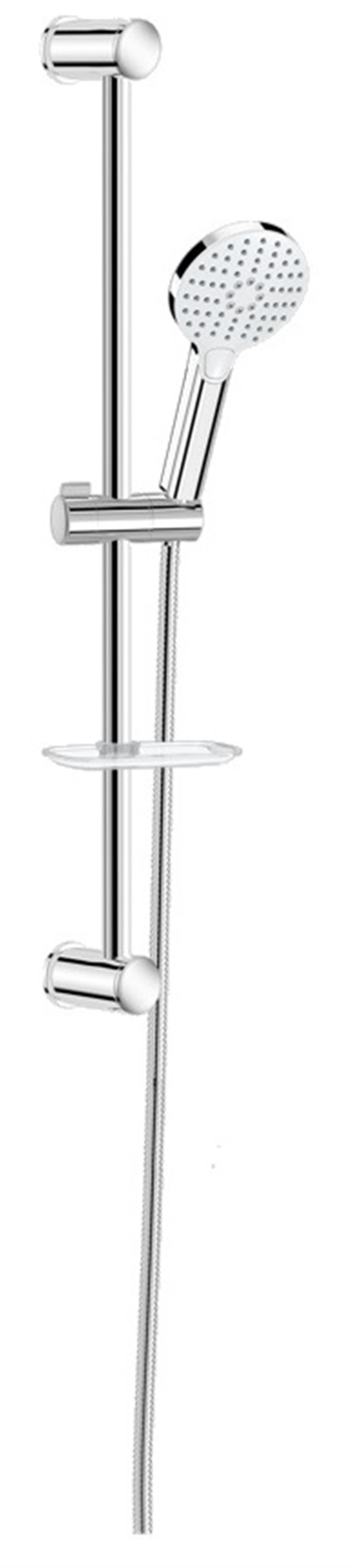 Valtemo Rainmax Chrome Sliding Duş Seti