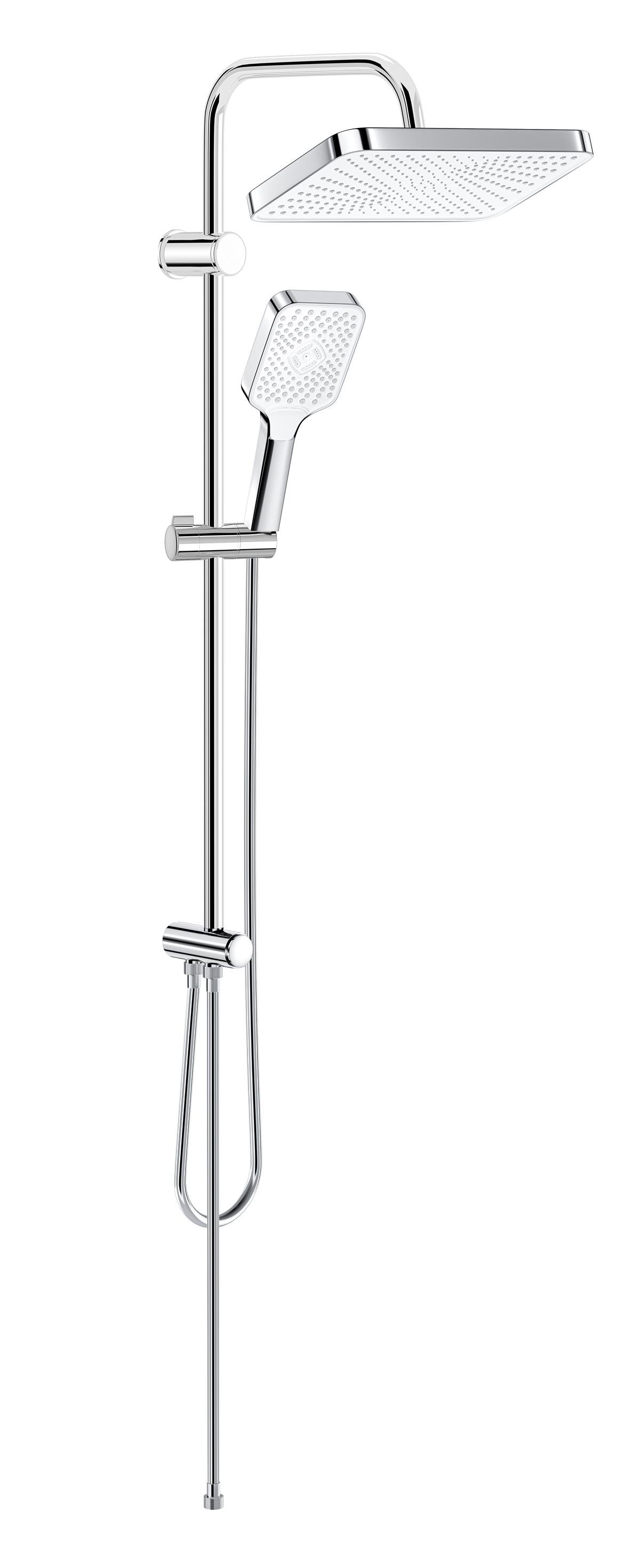 Valtemo Rainway Chrome Rain Duş Seti