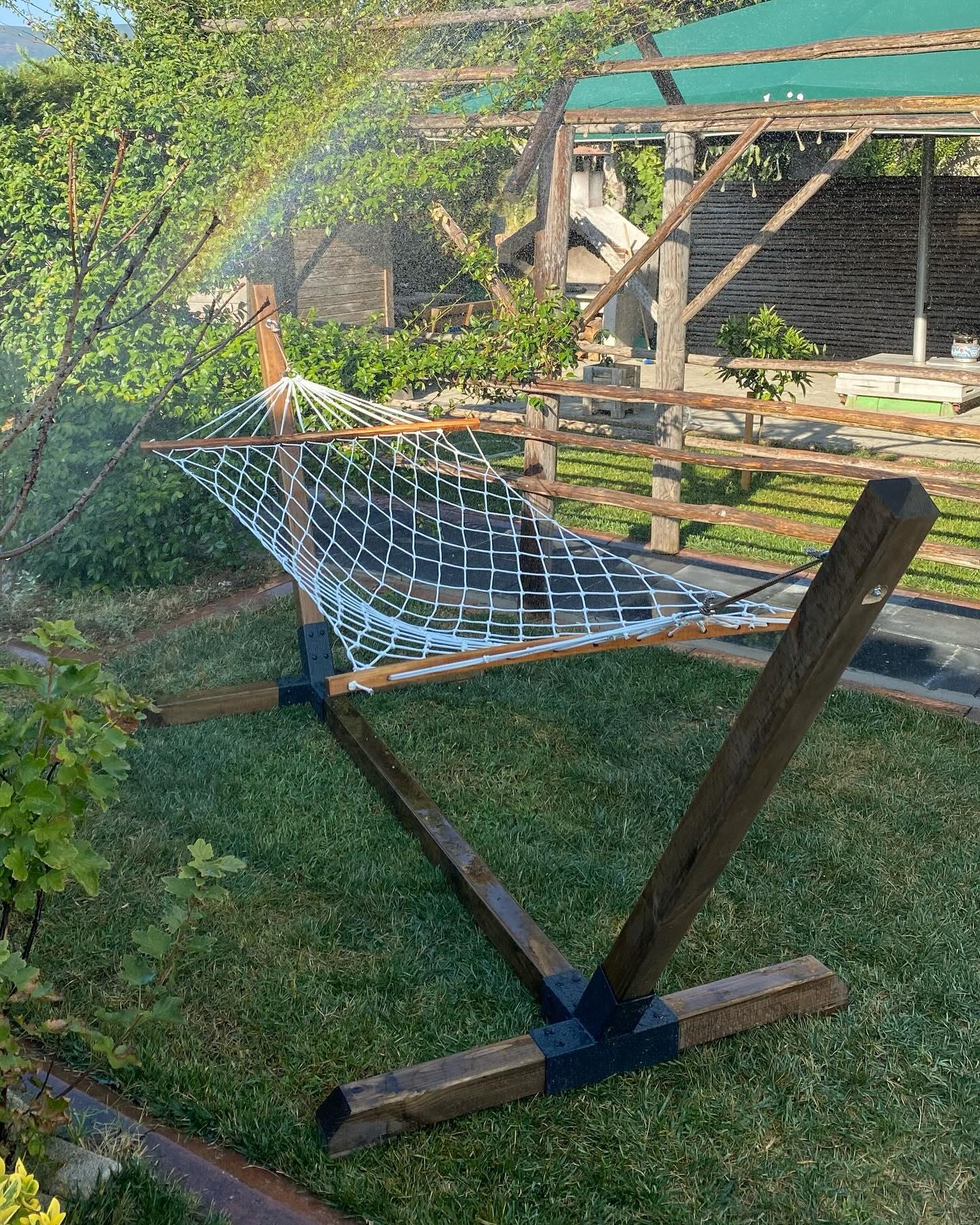 Venina Home Ahşap Demonte Hamak