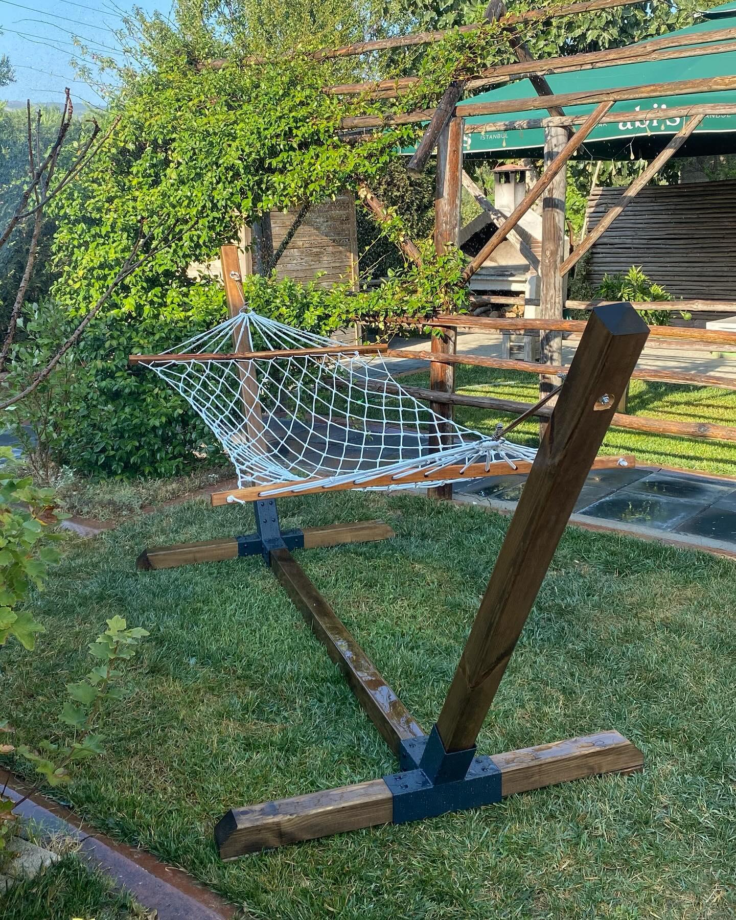 Venina Home Ahşap Demonte Hamak