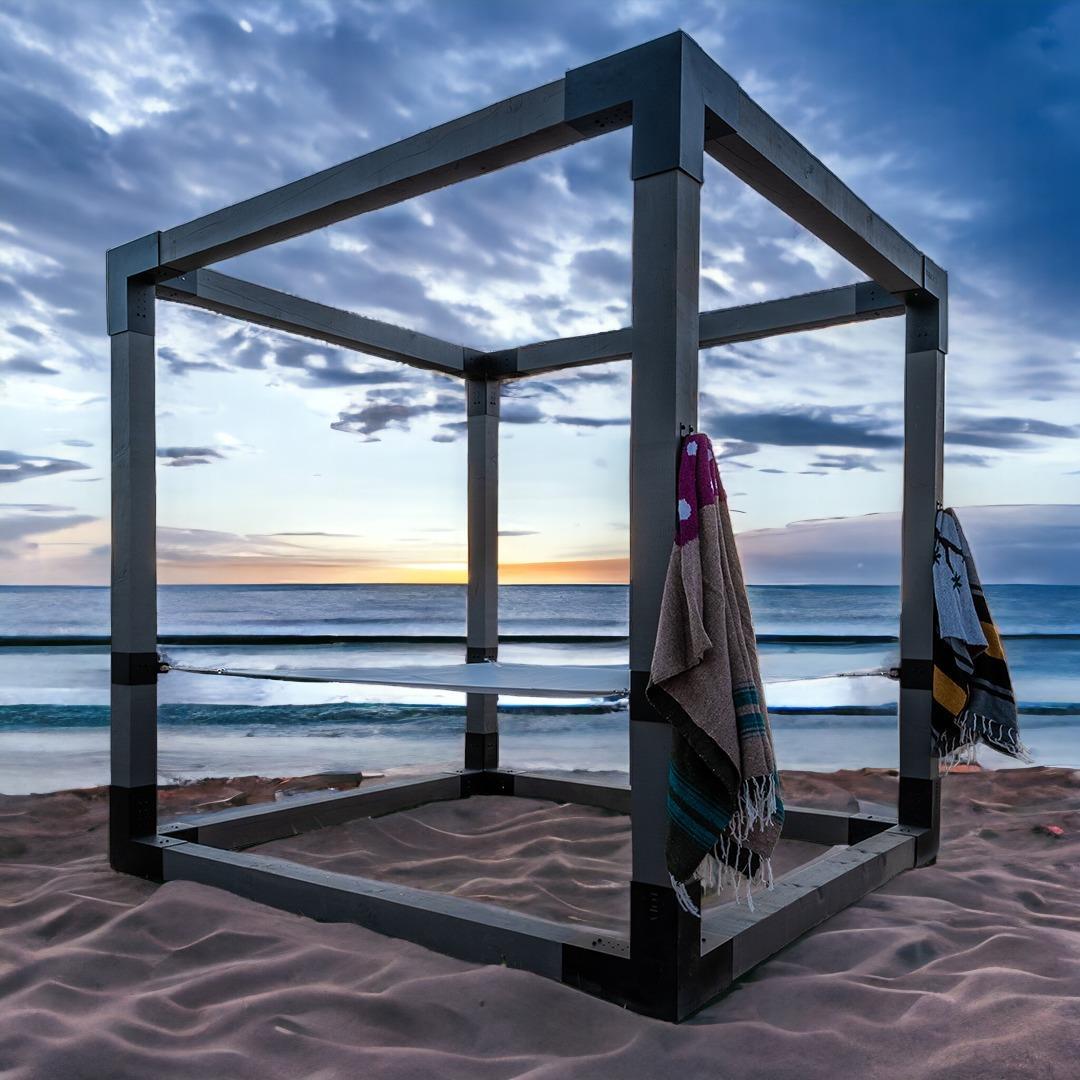 Venina Home Çift Gölgeliksiz - 2 Kişilik Hamak Seti VHPD1002