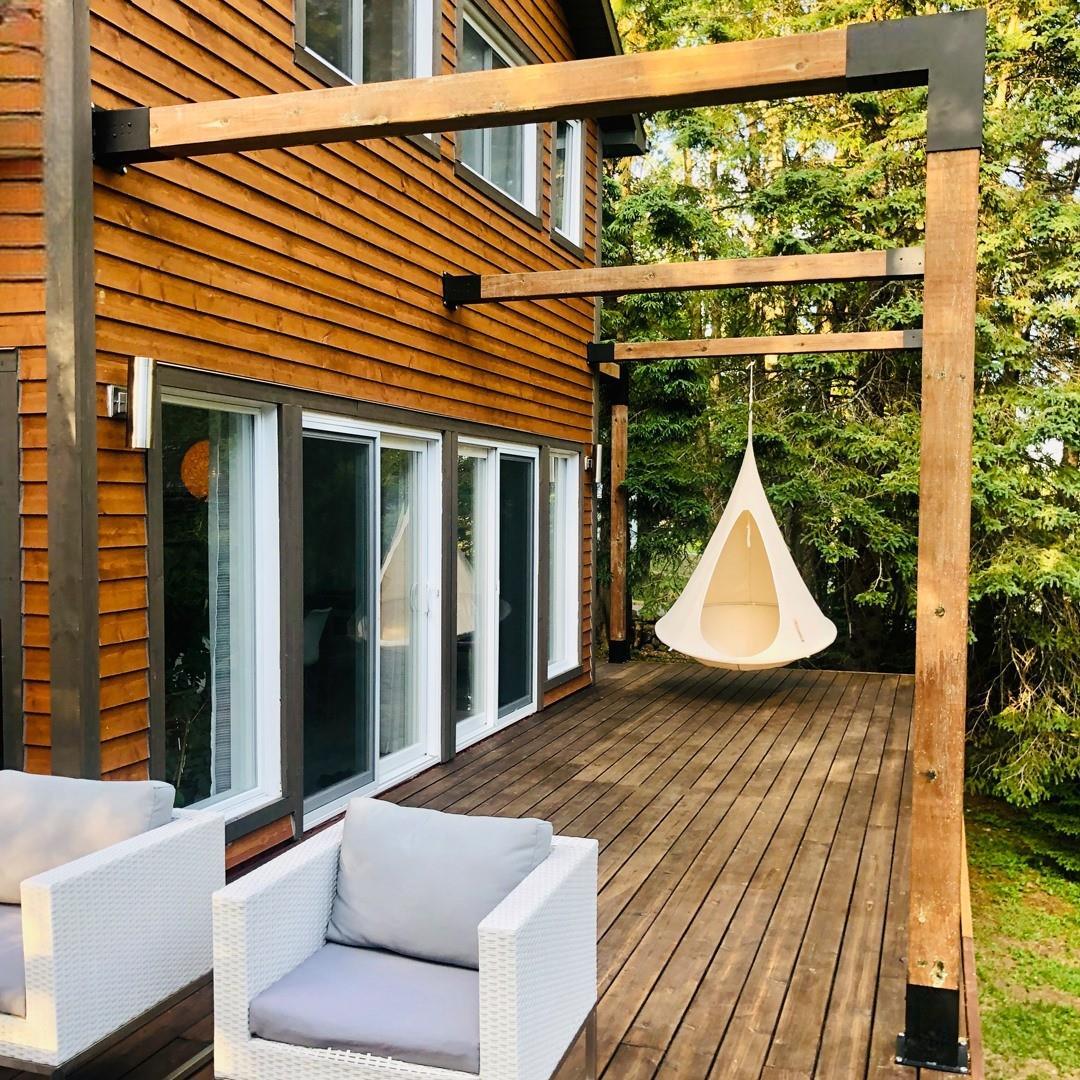 Venina Home Duvardan İki Bölümlü Pergole VHPD103