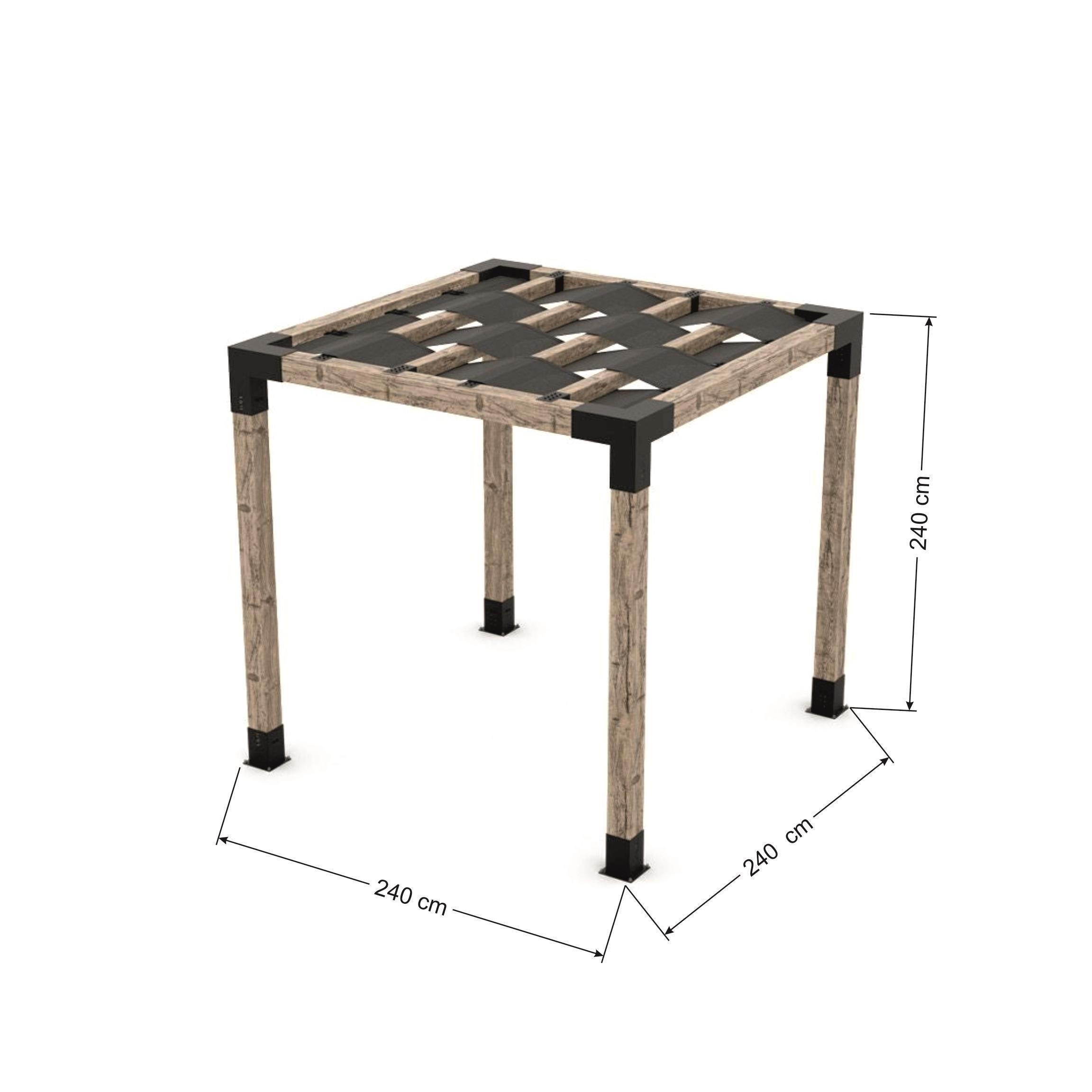 Venina Home Tek Bölümlü Dalga Gölgelikli Pergole VHPT101