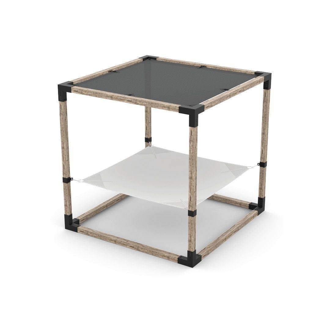 Venina Home Tek Gölgelikli - 2 Kişilik Hamak Seti VHPD1000