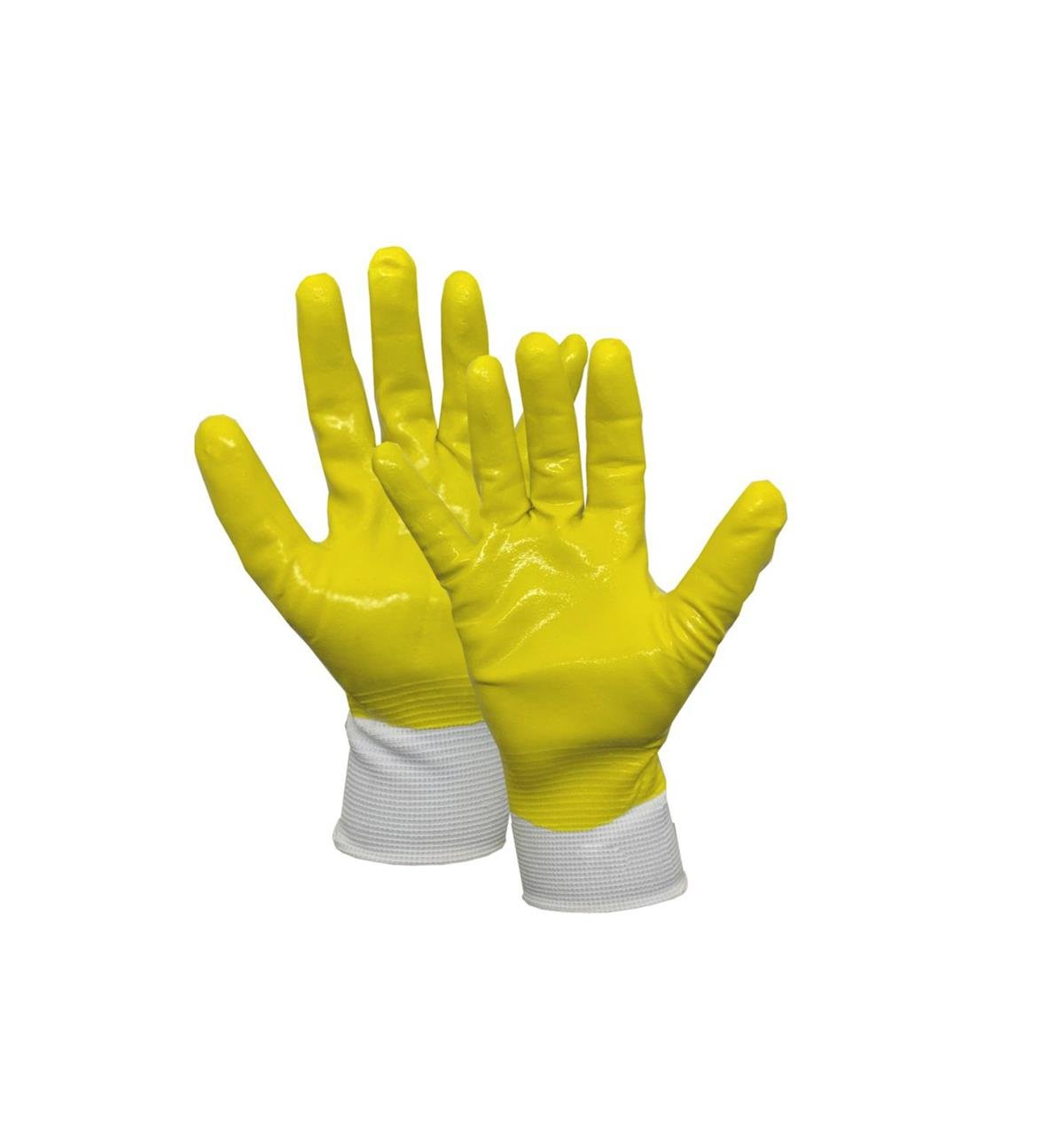 Vento V50 Tam Kaplı Nitril Polyester Eldiven 10 