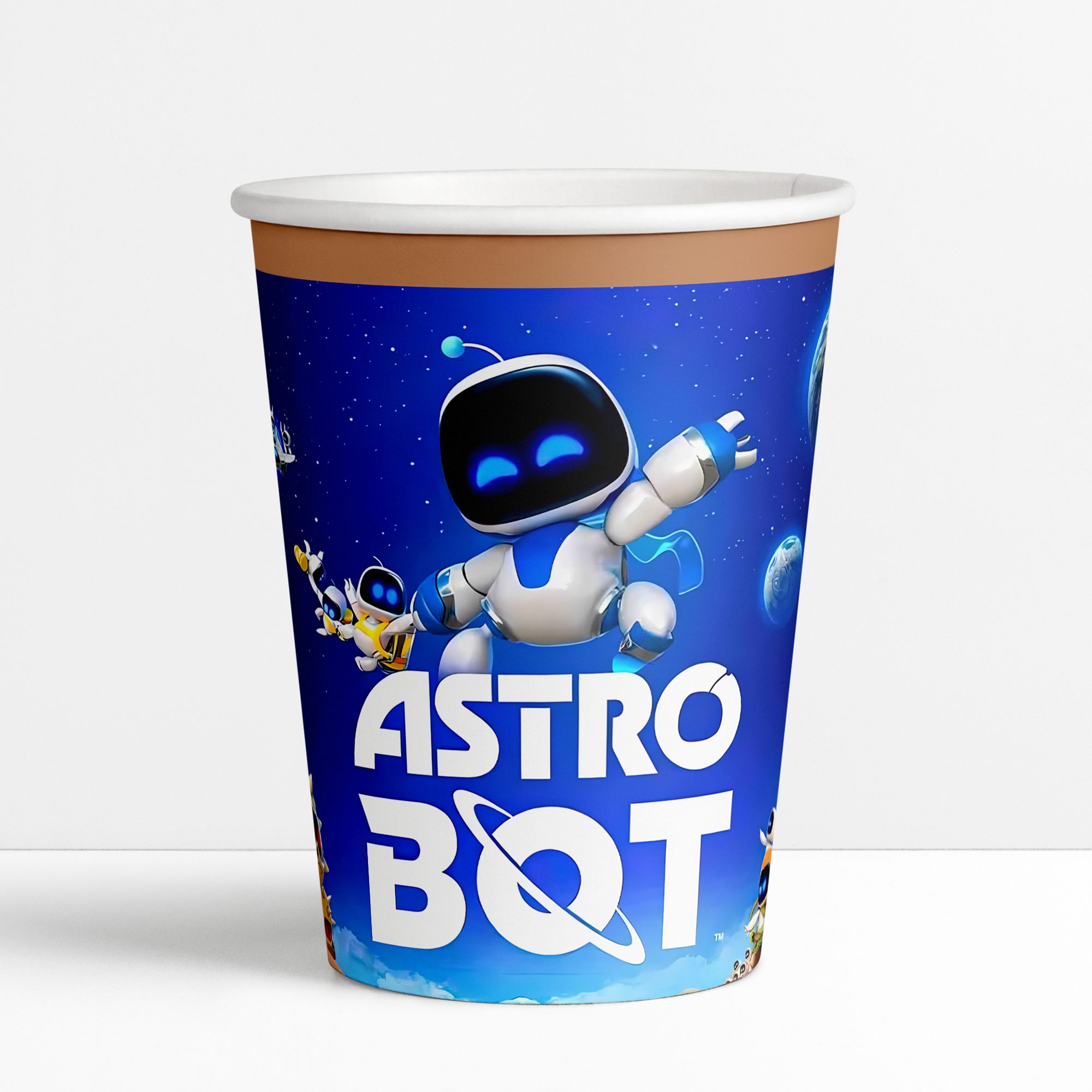Astro Bot Temalı Bardak 8 Adet