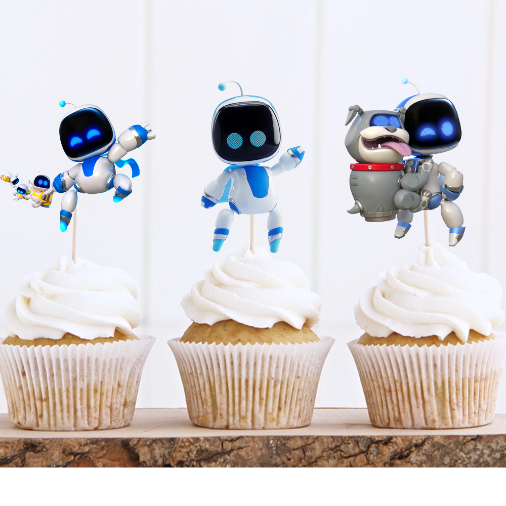 Astro Bot Temalı Özel Kesim Kürdan 6'lı