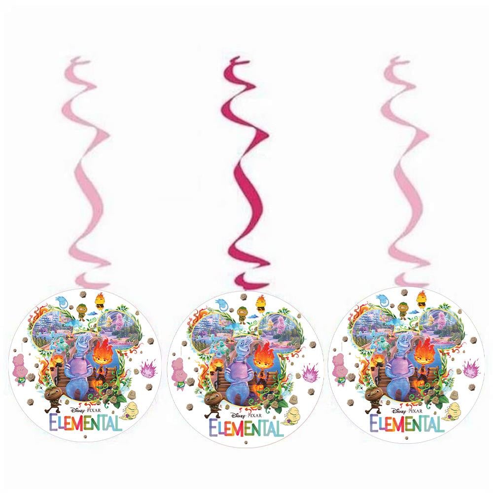 Ateş ve Su Temalı Asma Süs