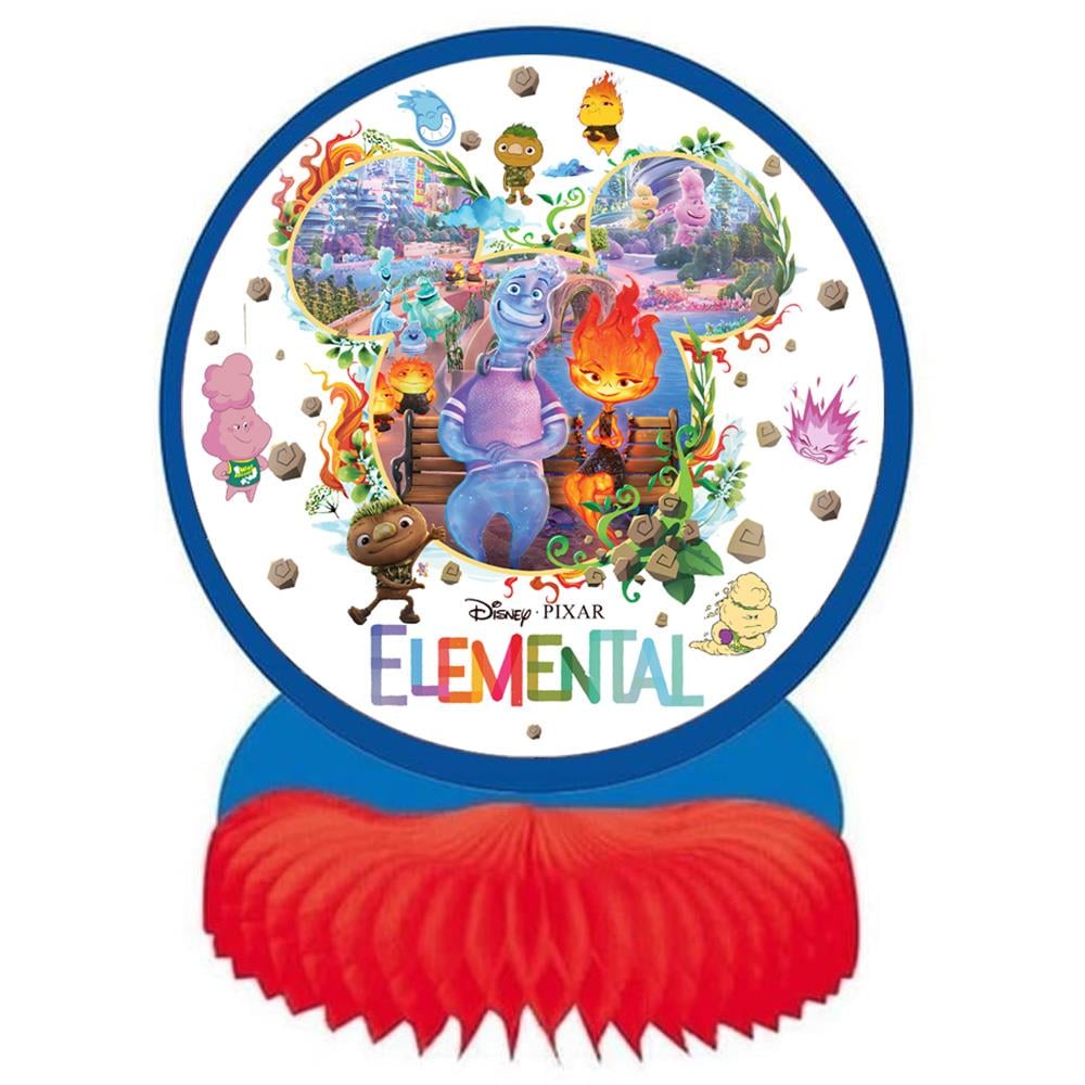 Ateş ve Su Temalı Masa Süsü